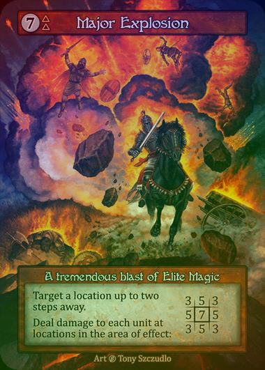 【FOIL】[Fire] Major Explosion [beta-Elite]